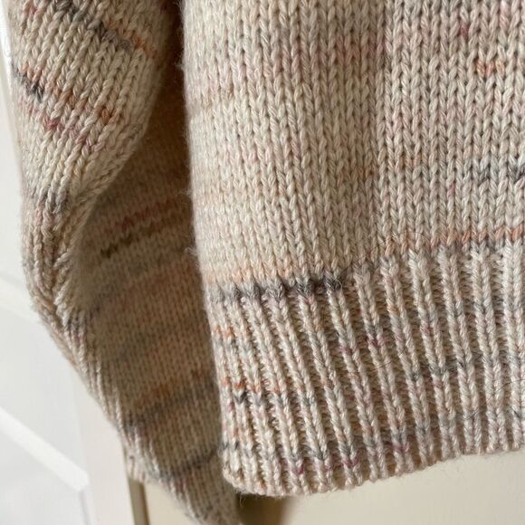 🇬🇧 Great Plains cream/multi summer soft sweater - Picture 9 of 10